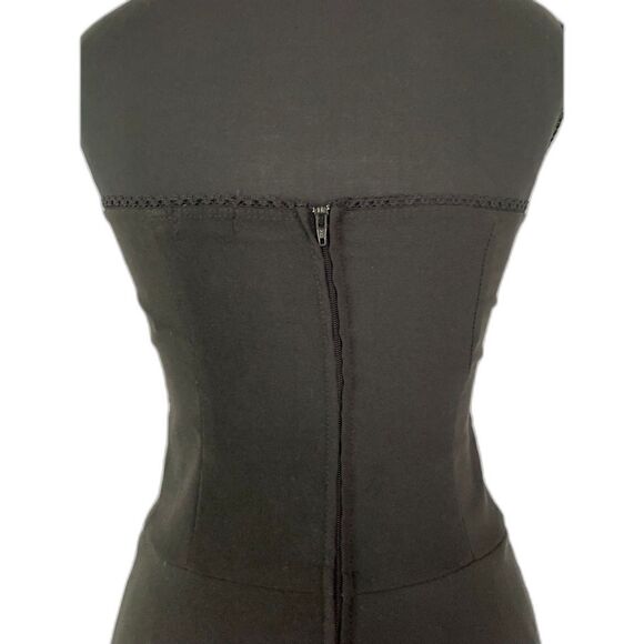 Vtg Ruby Rox Rockabilly 50s inspired Strapless Dress Sz 5Retro Y2K Party Pinup - Picture 6 of 11